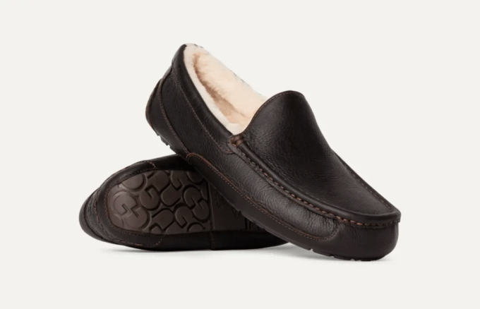 Ascot Lederpantoffeln