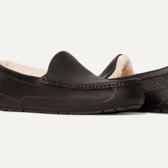 Ascot Lederpantoffeln