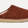 Klassisches Slip-On-Wildleder aus zotteligem Material