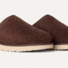 Klassisches Slip-On-Wildleder aus zotteligem Material