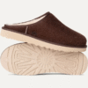 Klassisches Slip-On-Wildleder aus zotteligem Material