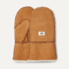 Schaffellhandschuh mit Ziernähten